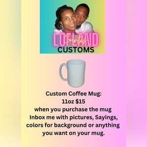 Custom 11oz coffee mug